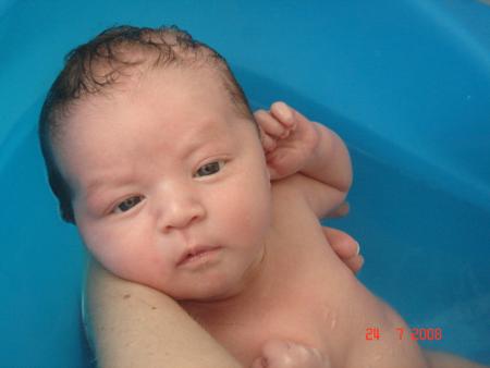 le bain c'est trop bien !!