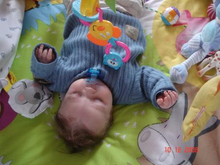 Endormi sur le tapis 